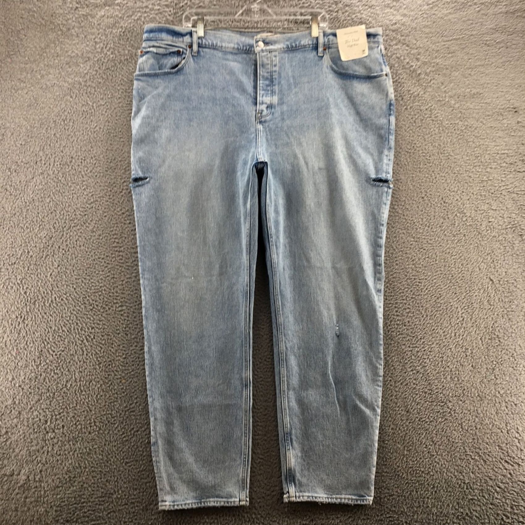 Abercrombie & Fitch Abercrombie & Fitch The Dad Jeans Womens 36 Long Blue Denim NEW Jeans Womens 36 Long Blue Denim NEW Size 25" / US 0 / IT 36 - 2 Thumbnail