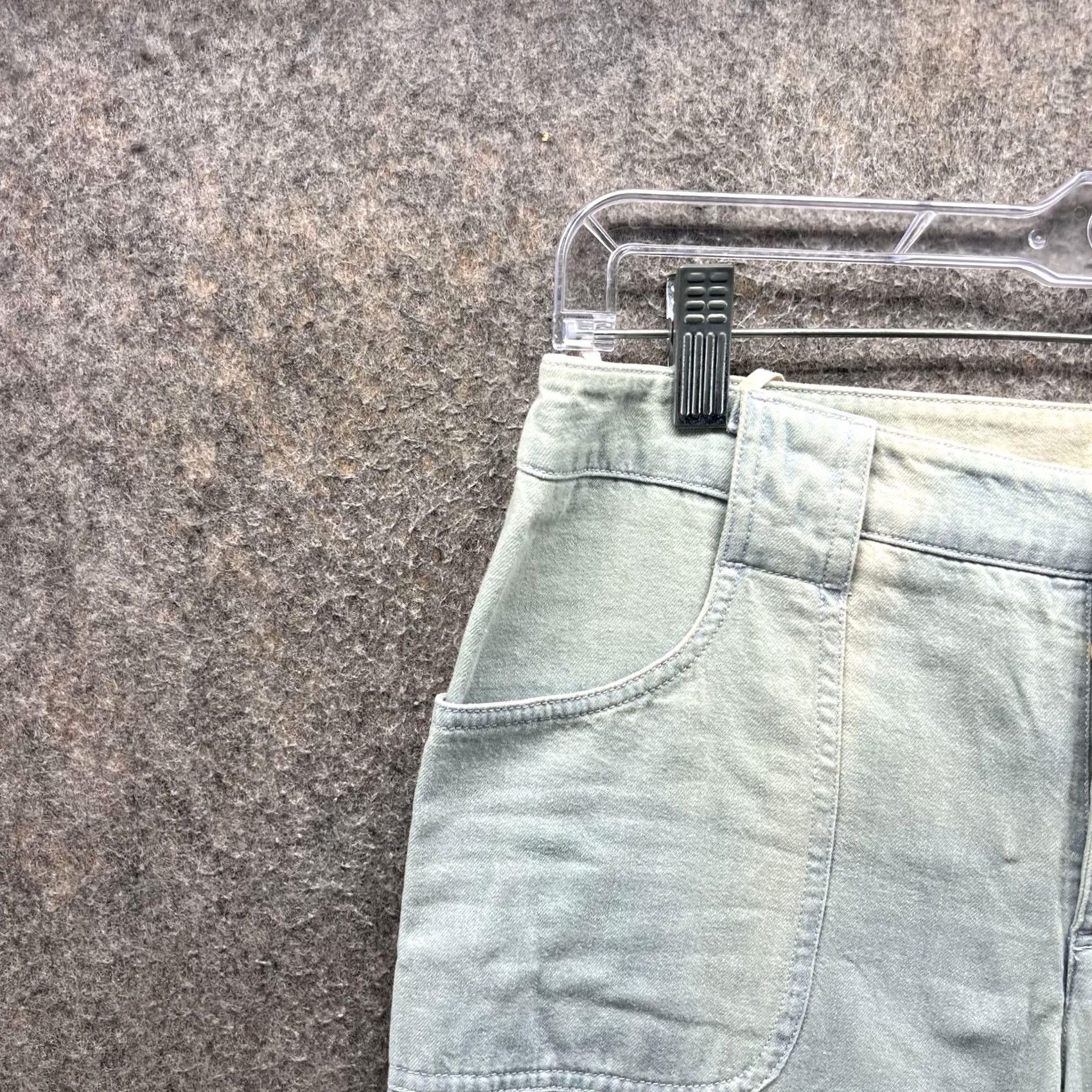 Ralph Lauren Ralph Lauren Pants Womens 4 Green Cropped Straight Leg Twill Utility Cuffed Womens Regular XS? Size 27" / US 4 / IT 40 - 3 Thumbnail
