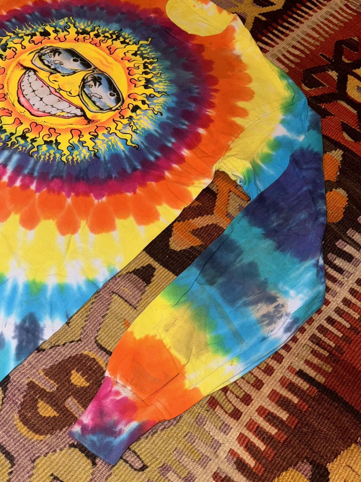 Grateful Dead × Vintage rare tie dye long sleeve jerry jaspar grateful dead L Size US L / EU 52-54 / 3 - 7 Thumbnail