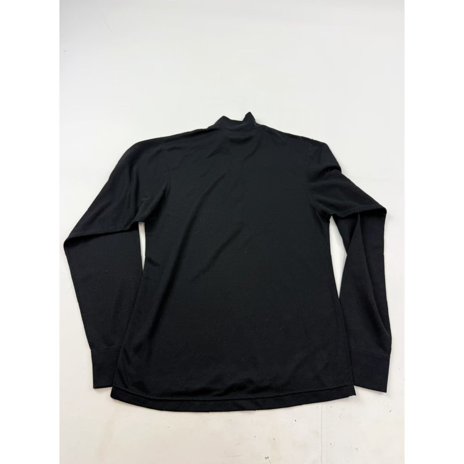 Vintage REI Pullover Mens Small Black 1/4 Zip Lightweight Long Sleeve Base Layer Top Size US S / EU 44-46 / 1 - 5 Thumbnail
