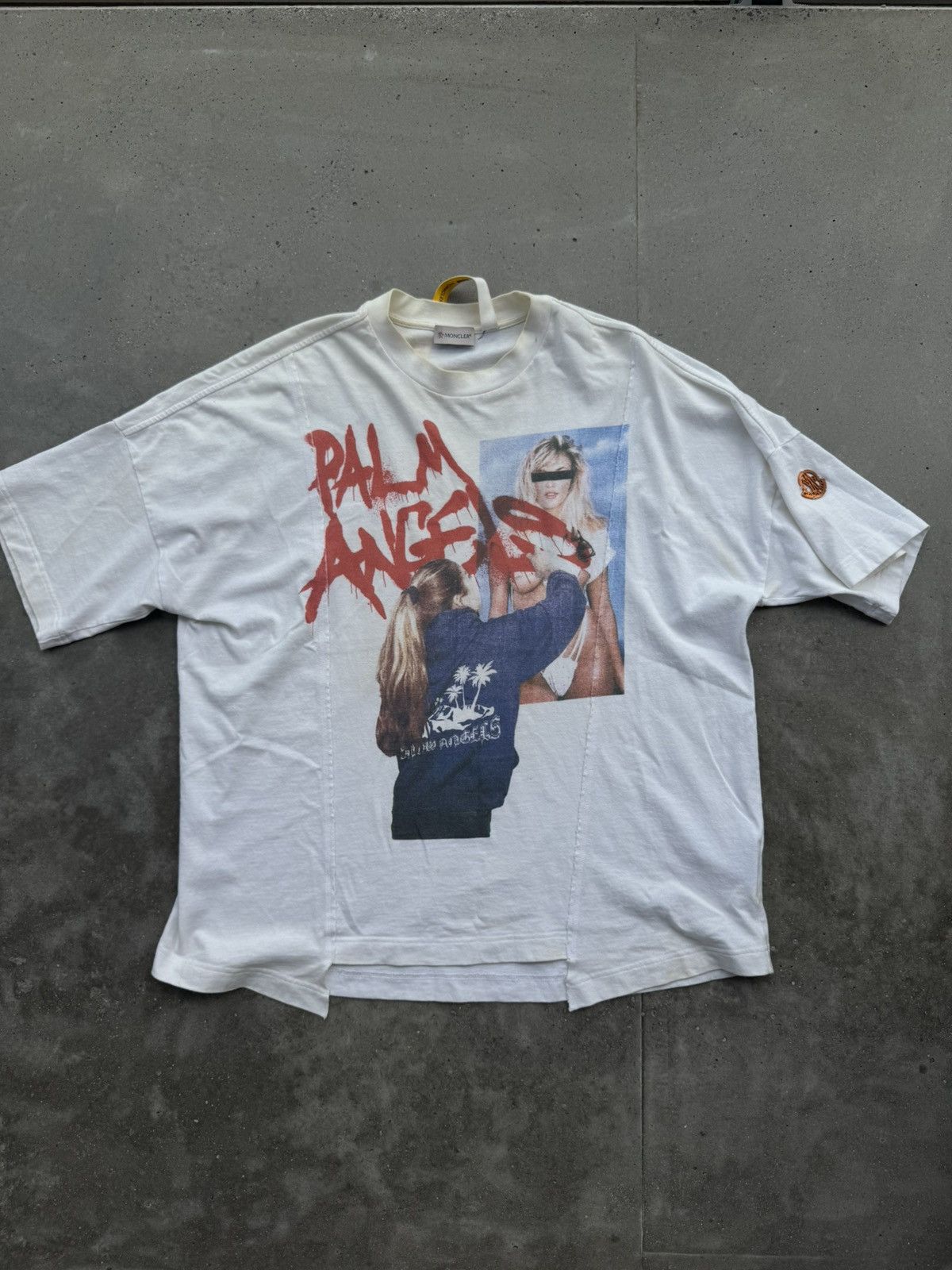 Moncler × Palm Angels Moncler X Palm Angels Graffiti Streetwear designer Tees Size US M / EU 48-50 / 2 - 1 Thumbnail