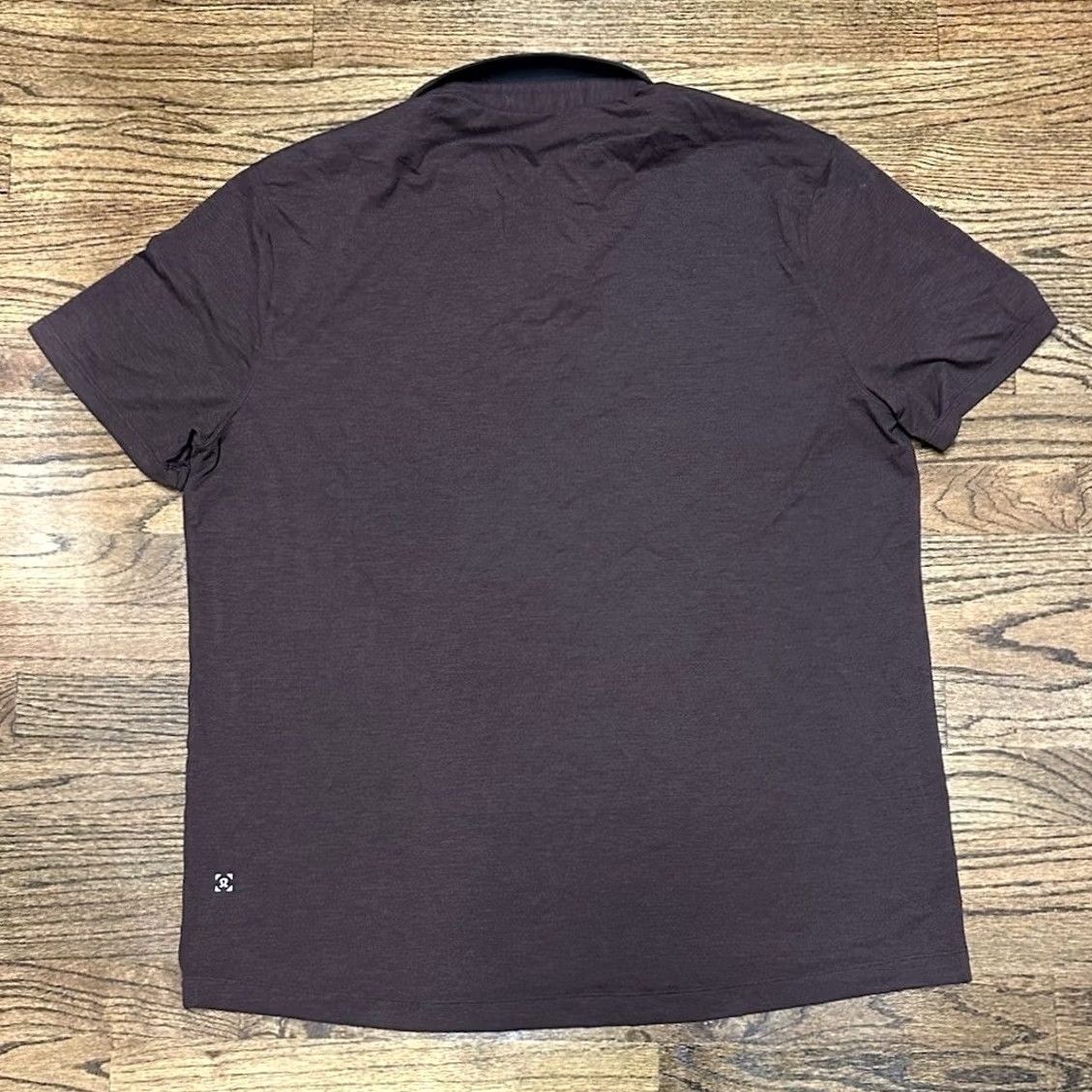 Lululemon LULULEMON Evolution Polo Shirt Men's XL Maroon Short Sleeve Golf Performance Size US XL / EU 56 / 4 - 7 Thumbnail