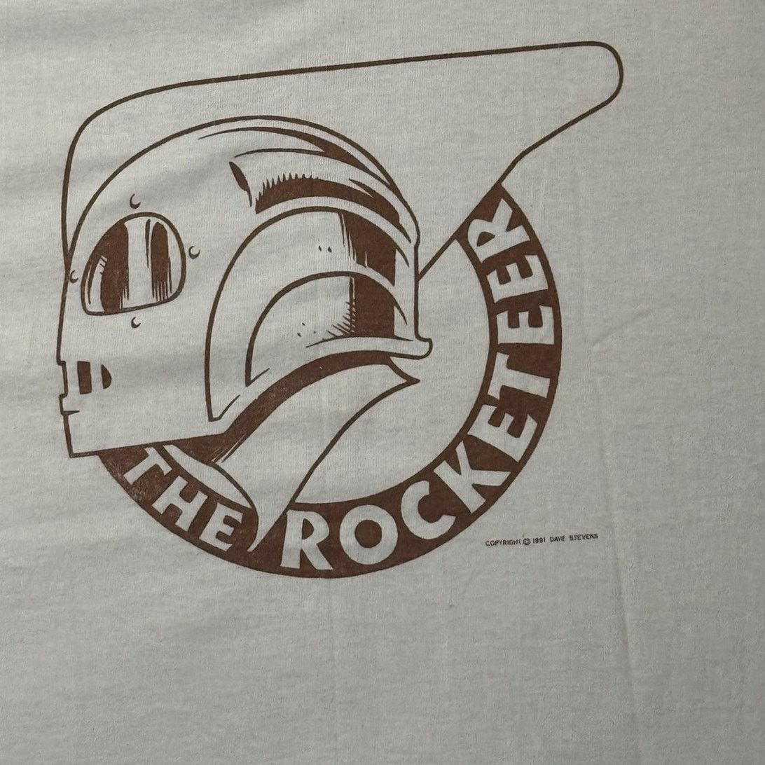 Disney Vintage 1991 The Rocketeer T-Shirt XL Disney movie Promo Size US XL / EU 56 / 4 - 4 Thumbnail