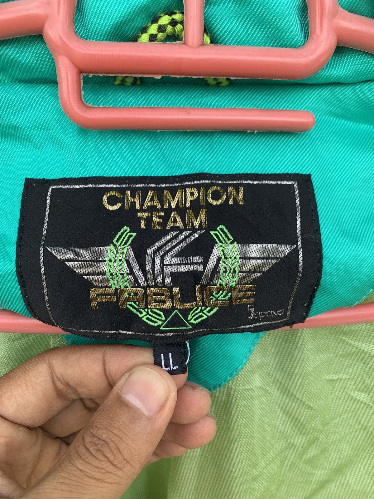 Japanese Brand × Vintage Fablice Champion Team Multicolour Jacket Size US L / EU 52-54 / 3 - 16 Thumbnail
