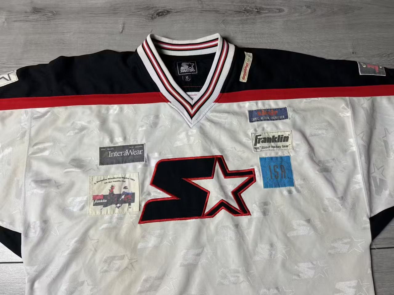 NHL Vintage Starter Jersey street hockey gear Made in Korea XL Size US XL / EU 56 / 4 - 3 Thumbnail