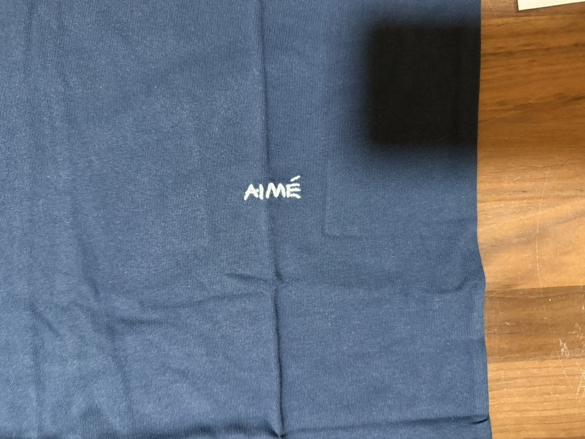 Aime Leon Dore Aime Leon Dore Floral Embroidered Flowers Tee Navy Medium Size US M / EU 48-50 / 2 - 2 Thumbnail