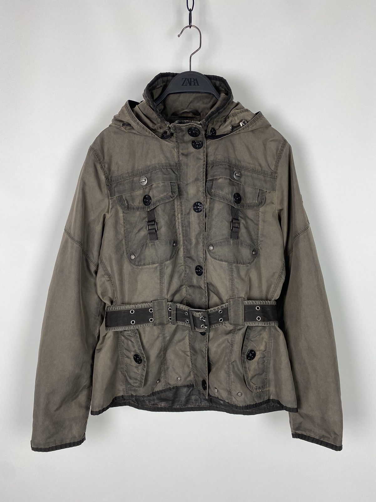 Wellensteyn Wellensteyn Chocolate Overdyed Brown Multipocket Jacket Size M / US 6-8 / IT 42-44 - 4 Thumbnail