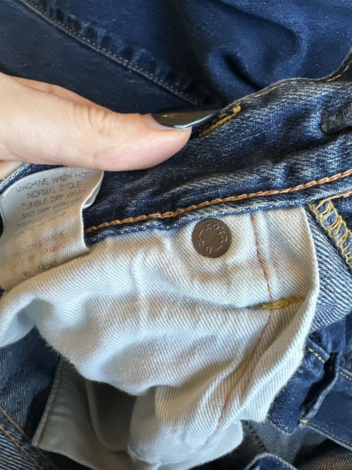 Evisu 2001 Selvedge Denim Evisu Jeans Size US 30 / EU 46 - 8 Thumbnail