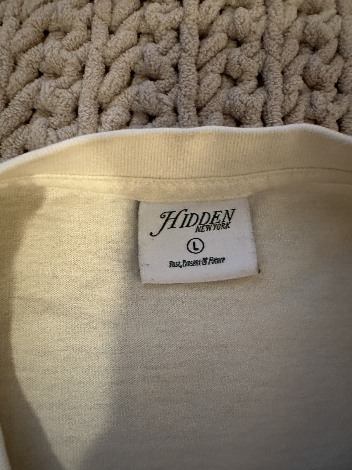 HIDDEN Hidden NY Warp Logo Tee Size US L / EU 52-54 / 3 - 5 Thumbnail