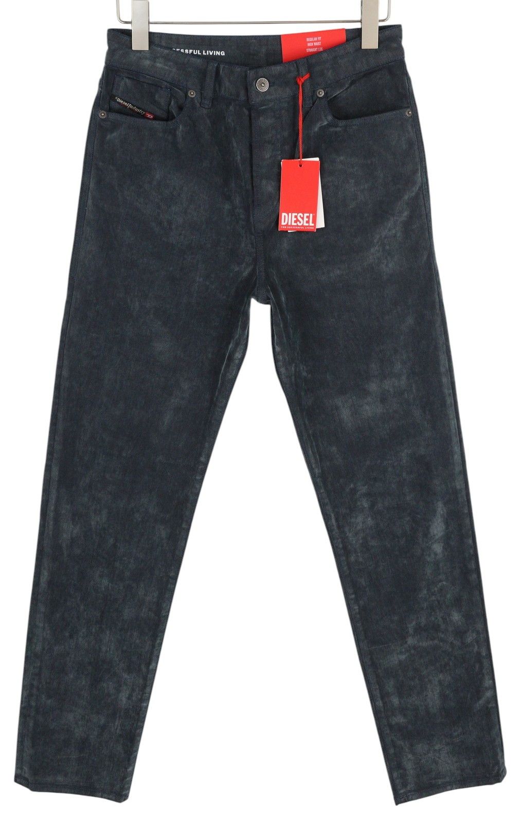 Diesel 1955 09D02 W30/L32 Regular Straight Washed Jeans 40932 Size US 30 / EU 46 - 1 Thumbnail
