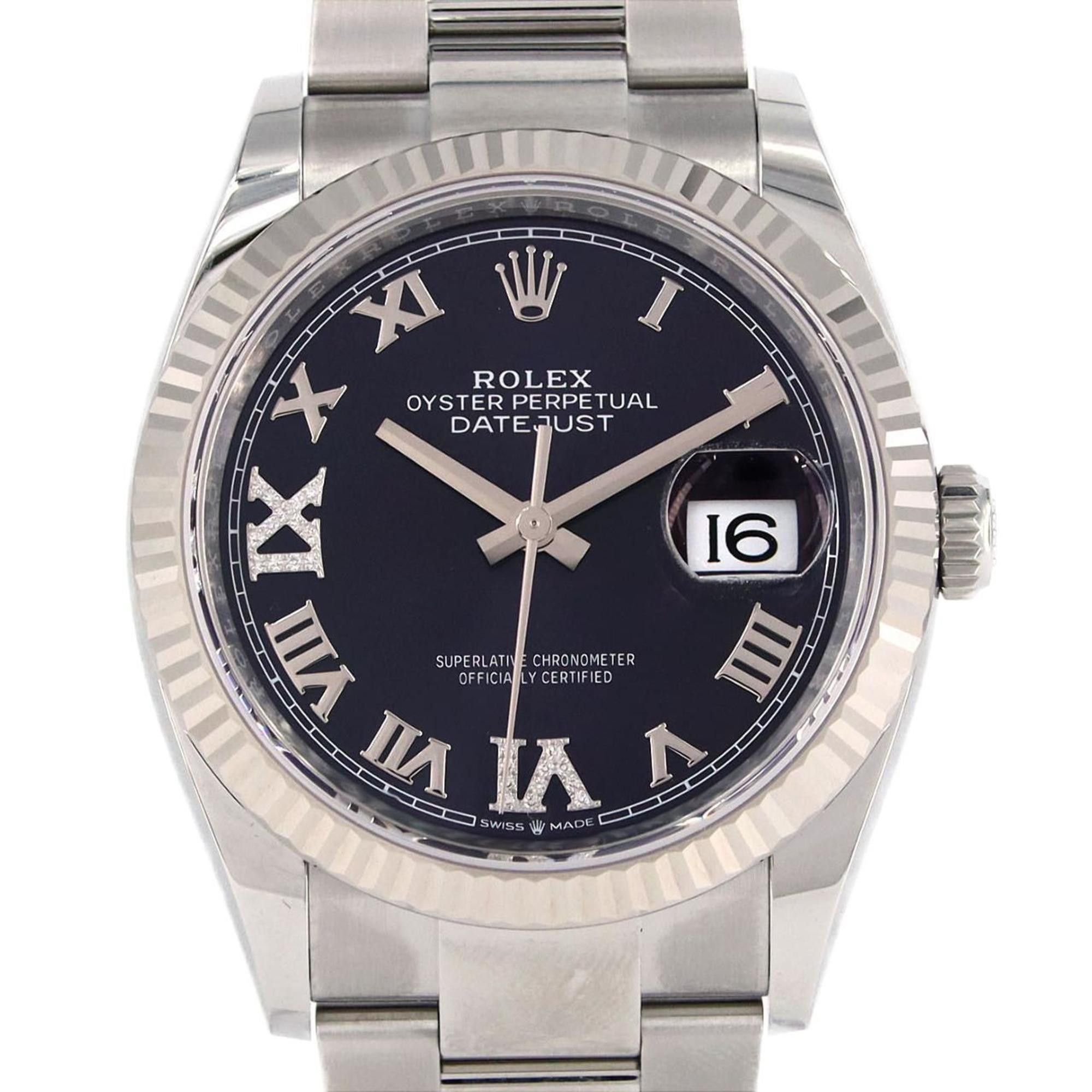 Rolex Rolex Datejust 126234・3 SSxWG Watch Automatic Winding Random Number Size ONE SIZE - 1 Thumbnail