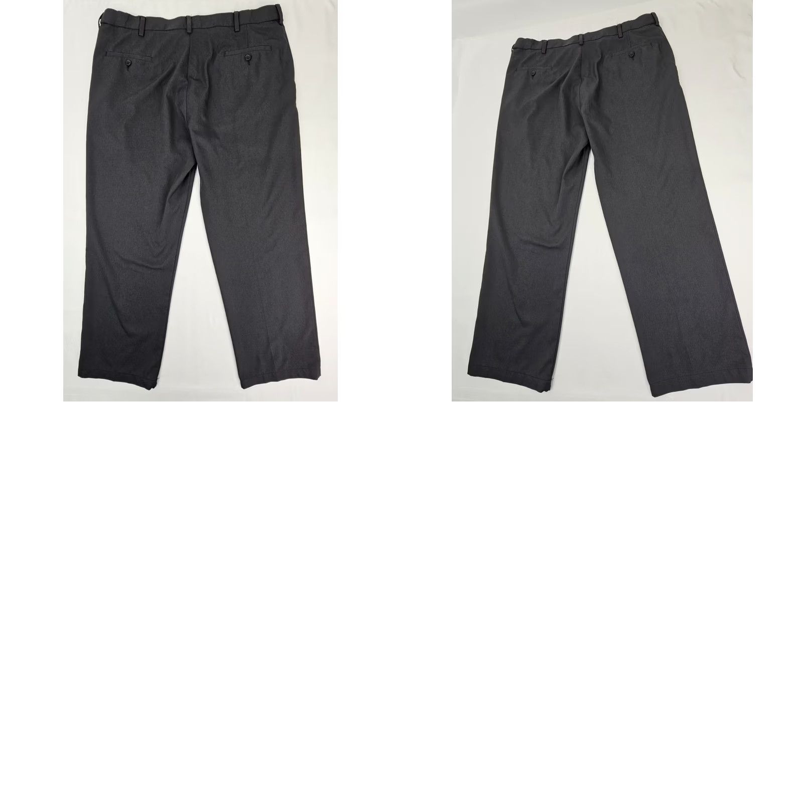 Haggar Haggar Cool 18 Pro Classic Pants Men 40x30 Gray Dress Slacks Stretch Comfort Size US 40 / EU 56 - 8 Thumbnail