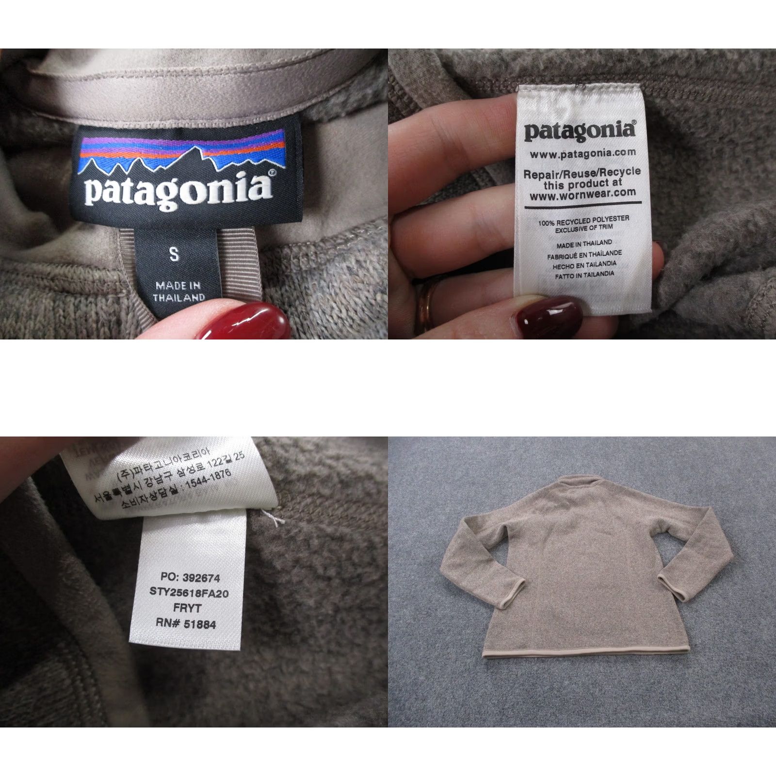 Patagonia Patagonia Jacket Brown Better Sweater Fleece Jumper Outdoor Hiking Men S Size US S / EU 44-46 / 1 - 8 Thumbnail