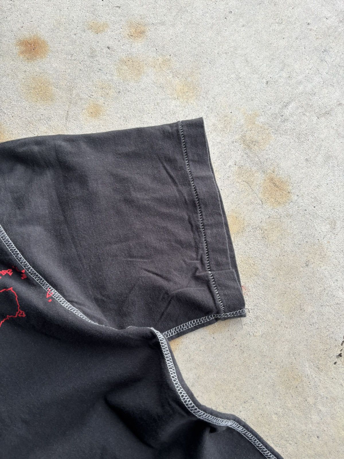 Other Vintage Alpine Pros Contrast Grunge Faded Black Tee Size US XL / EU 56 / 4 - 5 Thumbnail