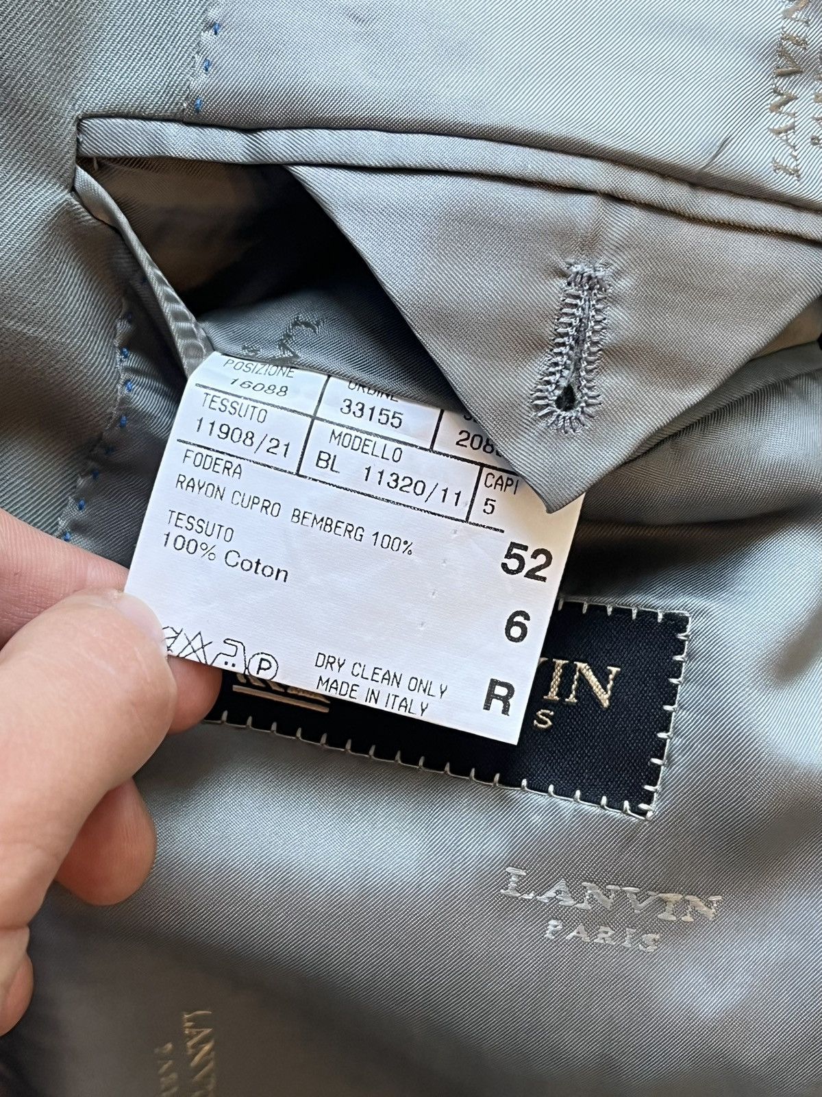 Lanvin New Lanvin jucket, with all tags, for more questions pv🫡 Size 52R - 10 Thumbnail