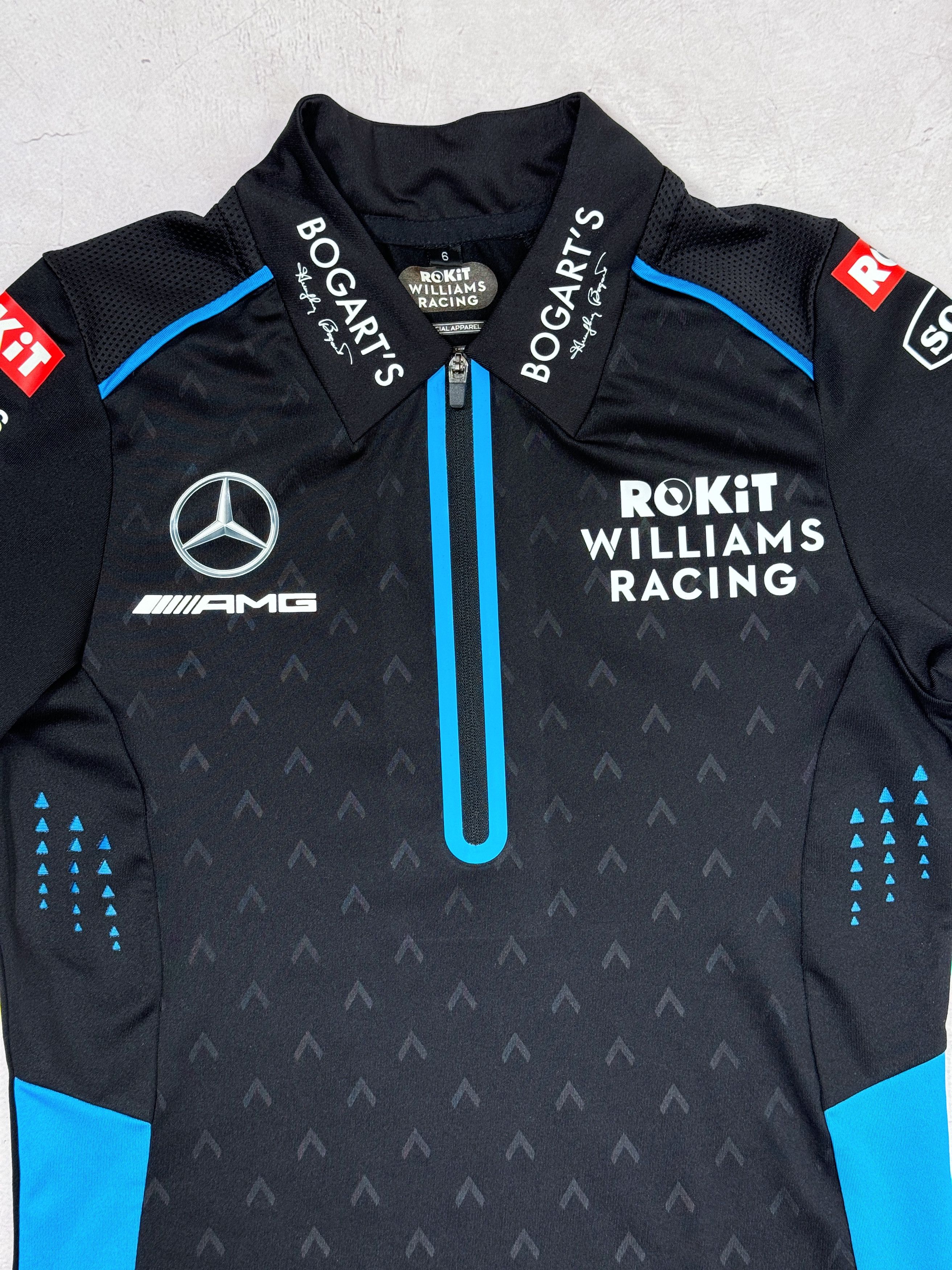 Formula 1 × Rokit AMG Mercedes-Benz Bogarts F1 Rokit Williams T-Shirt Woman Size M / US 6-8 / IT 42-44 - 7 Thumbnail
