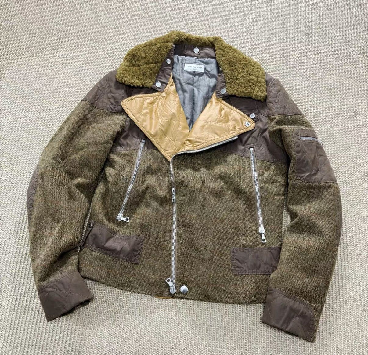Dries Van Noten Dries Van Noten 13AW Biker Zip Jacket J29 Size US M / EU 48-50 / 2 - 2 Thumbnail