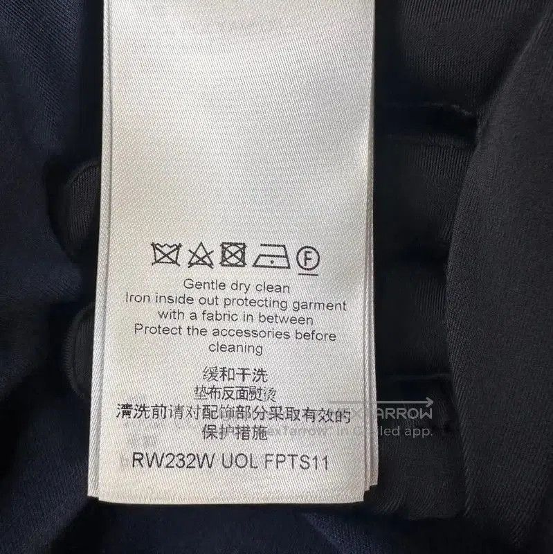 Louis Vuitton Louis Vuitton Women's Navy Cotton T. Size M / US 6-8 / IT 42-44 - 4 Thumbnail