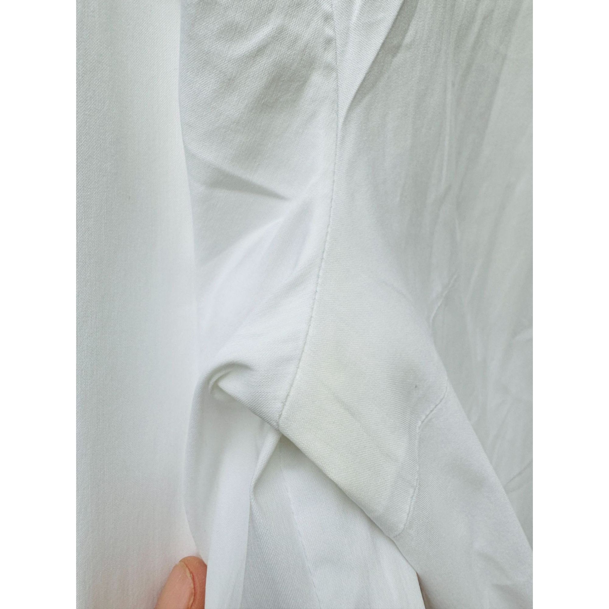 Prada Classic White Shirt Size L / US 10 / IT 46 - 5 Thumbnail