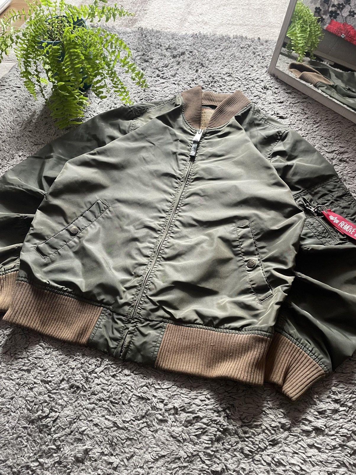 Alpha Industries × Vintage 00s Alpha Industries Streetwear Vintage Military Logo Rare Size US M / EU 48-50 / 2 - 5 Thumbnail