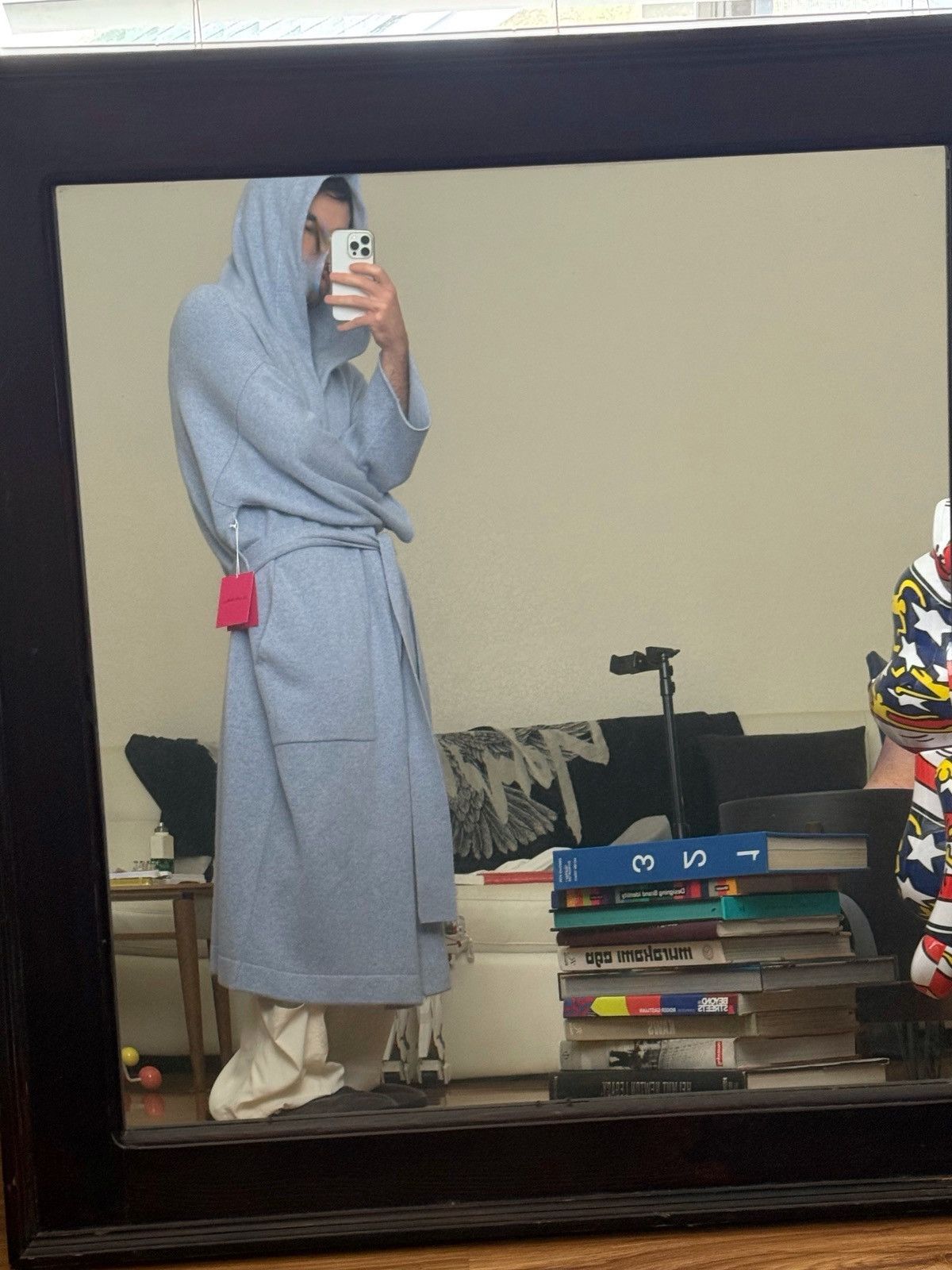 Drake Air Drake Plane VIP 100% Cashmere Robe by Virgil Abloh Size US XL / EU 56 / 4 - 13 Thumbnail