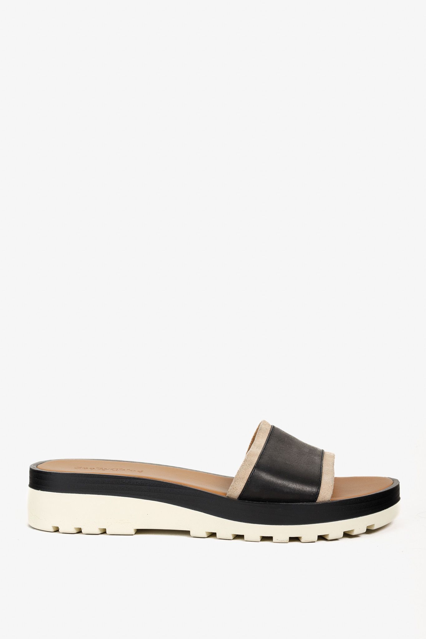 See by Chloe See by Chloe Robin Black Platform Slide Sandals Size US 8.5 / IT 38.5 - 2 Thumbnail