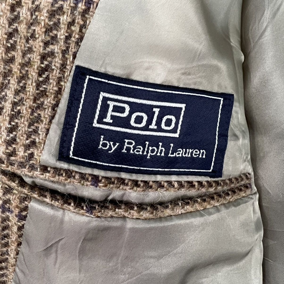 Polo Ralph Lauren Vintage POLO RALPH LAUREN Checked Wool Blazer #4127-C187 Size 42R - 14 Thumbnail