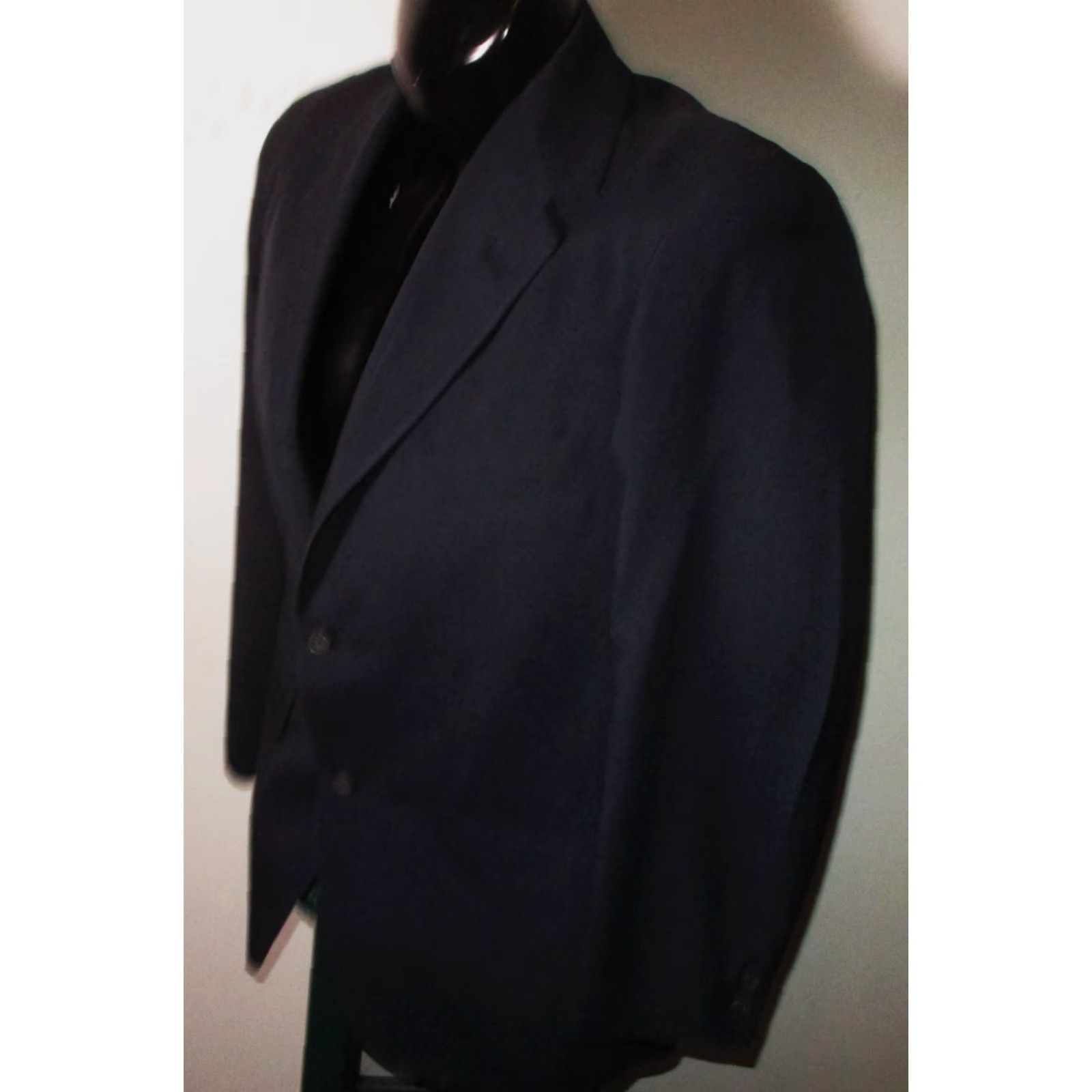 Brooks Brothers BROOKS BROTHERS Blazer Single-Breasted Navy Blue Wool Vintage Short 39 Regular Men’s Jacket Size US 39 - 4 Thumbnail