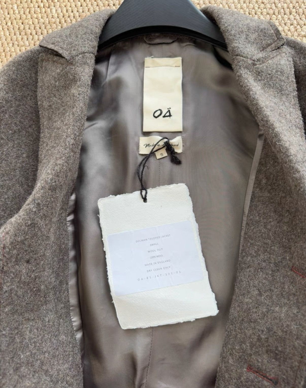 Omar Afridi OMAR AFRIDI Wool Jacket Coat K23 Size US S / EU 44-46 / 1 - 6 Thumbnail