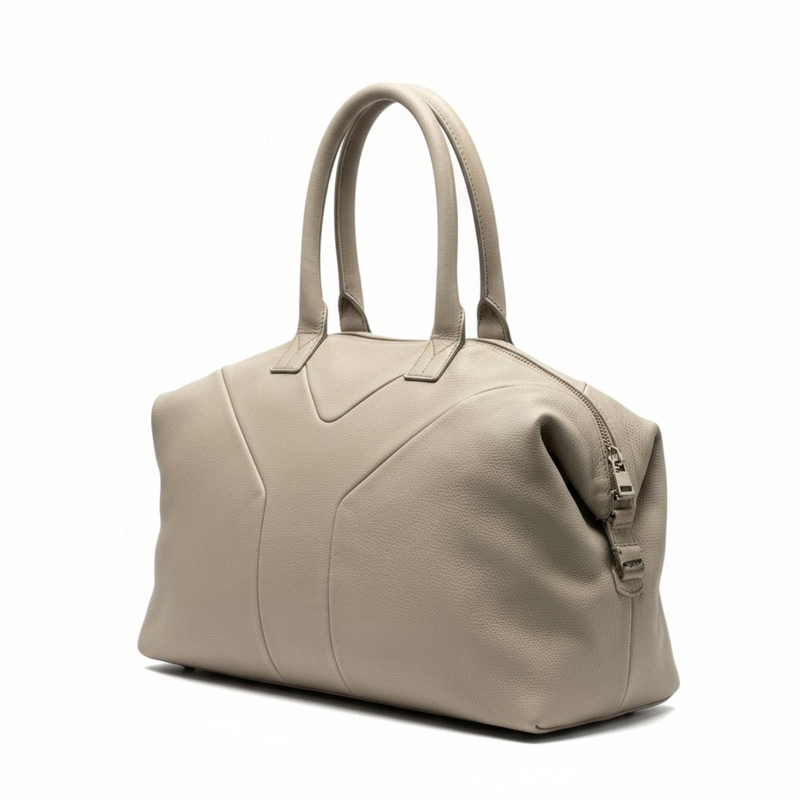 Saint Laurent - Beige Leather Handbag