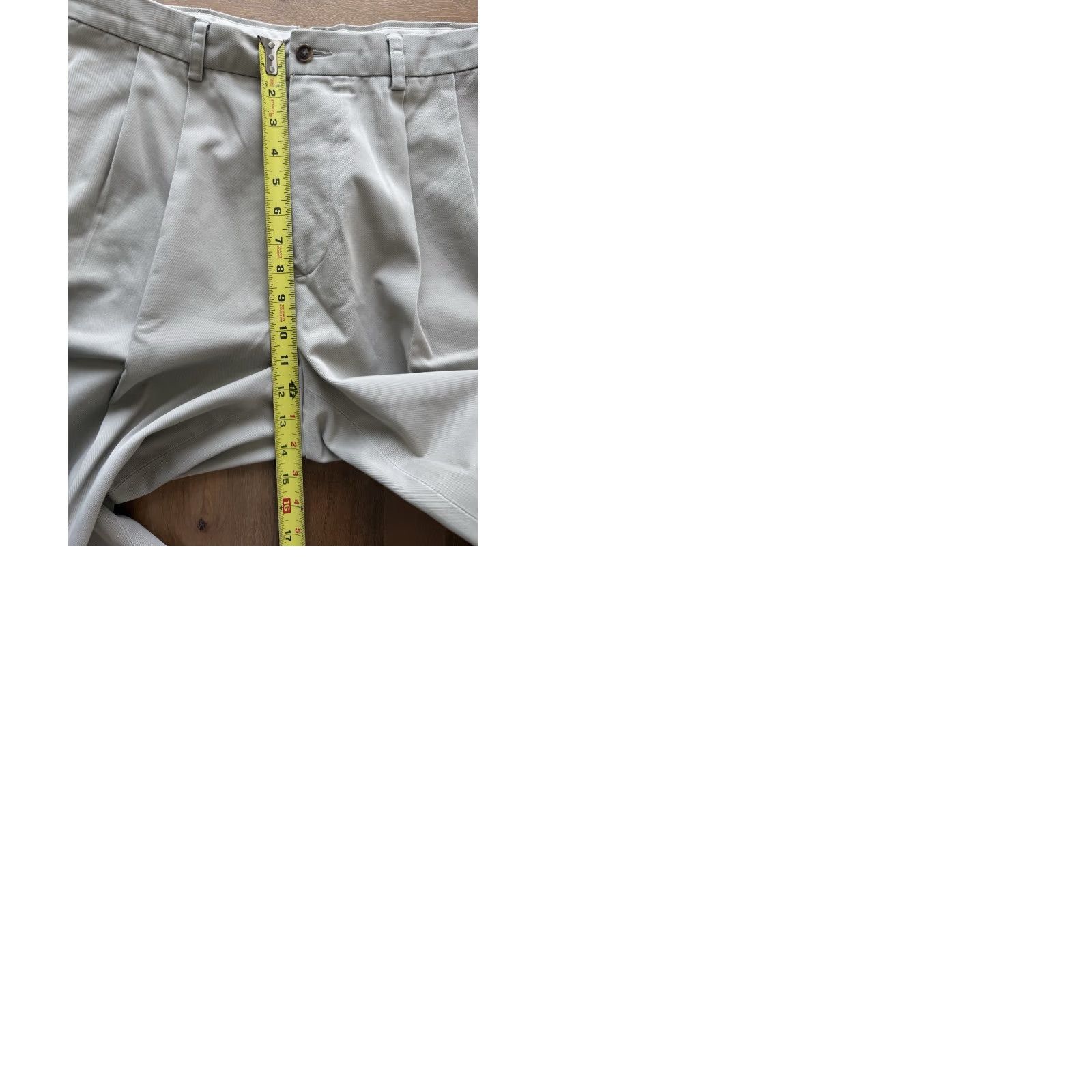 Brooks Brothers Brooks Brothers Pants Chino Men 34x30 Beige Cotton Twill 5-Pocket Straight Regular Desk Office Casual Workwear Trousers Size US 34 / EU 50 - 9 Thumbnail
