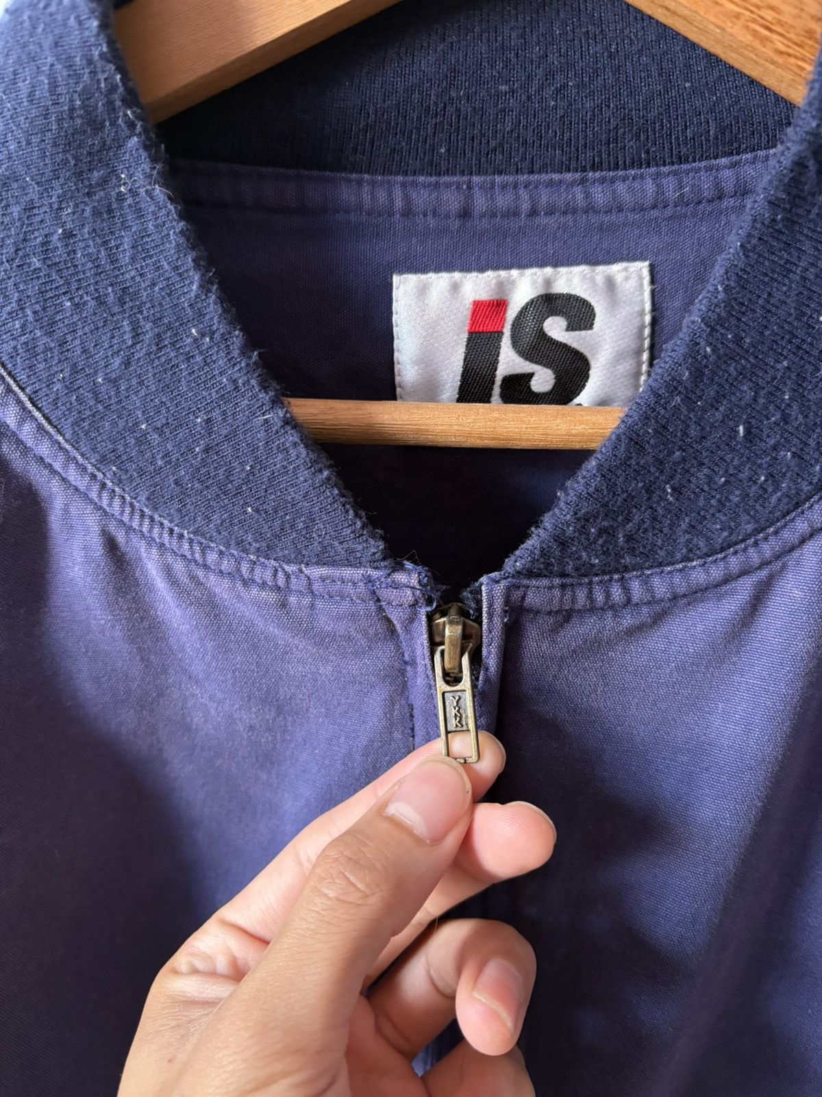 Issey Miyake Vintage Issey Miyake Care Label Bomber Jacket Size US L / EU 52-54 / 3 - 6 Thumbnail
