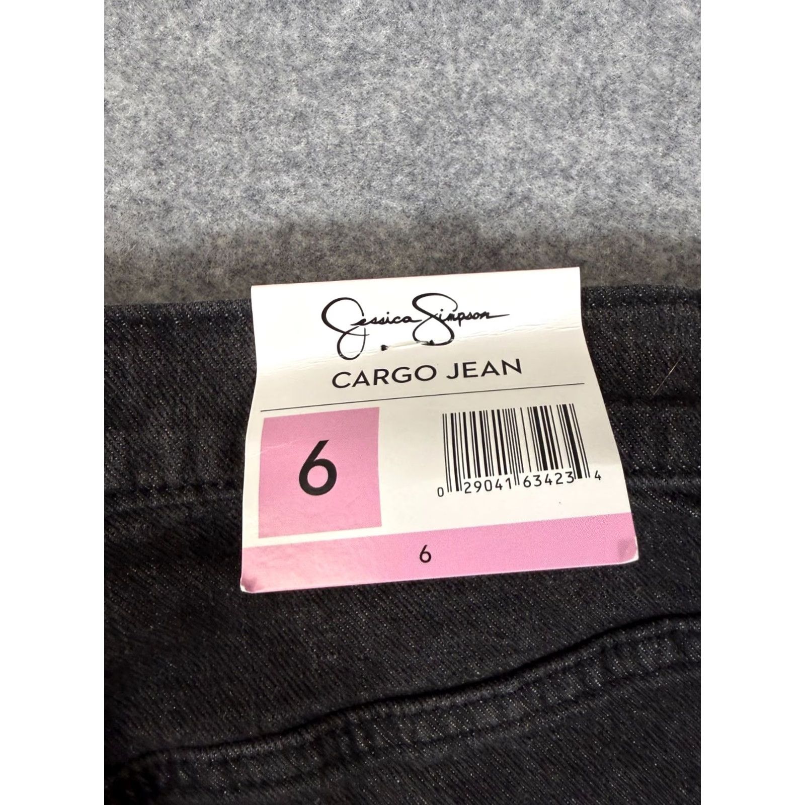 Jessica Simpson Jessica Simpson Cargo Jeans Womens 6 Washed Black Denim High Rise Wide Leg NWT Denim Jeans Womens 6 Black Wide-Leg City Outdoor 90s? Size 28" / US 6 / IT 42 - 5 Thumbnail