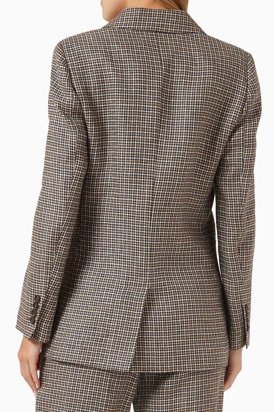 Brunello Cucinelli o1la1rc1a0325 Wool Blazer in Tobacco Size S / US 4 / IT 40 - 3 Thumbnail