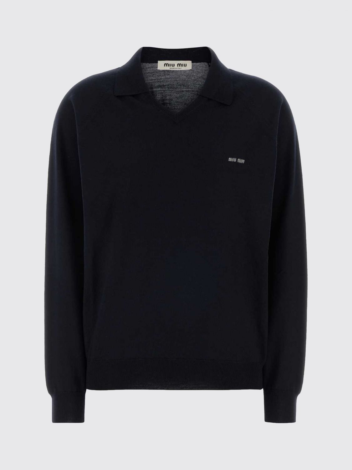 Miu Miu Miu Miu Sweater Woman Blue Size XS / US 0-2 / IT 36-38 - 1 Preview