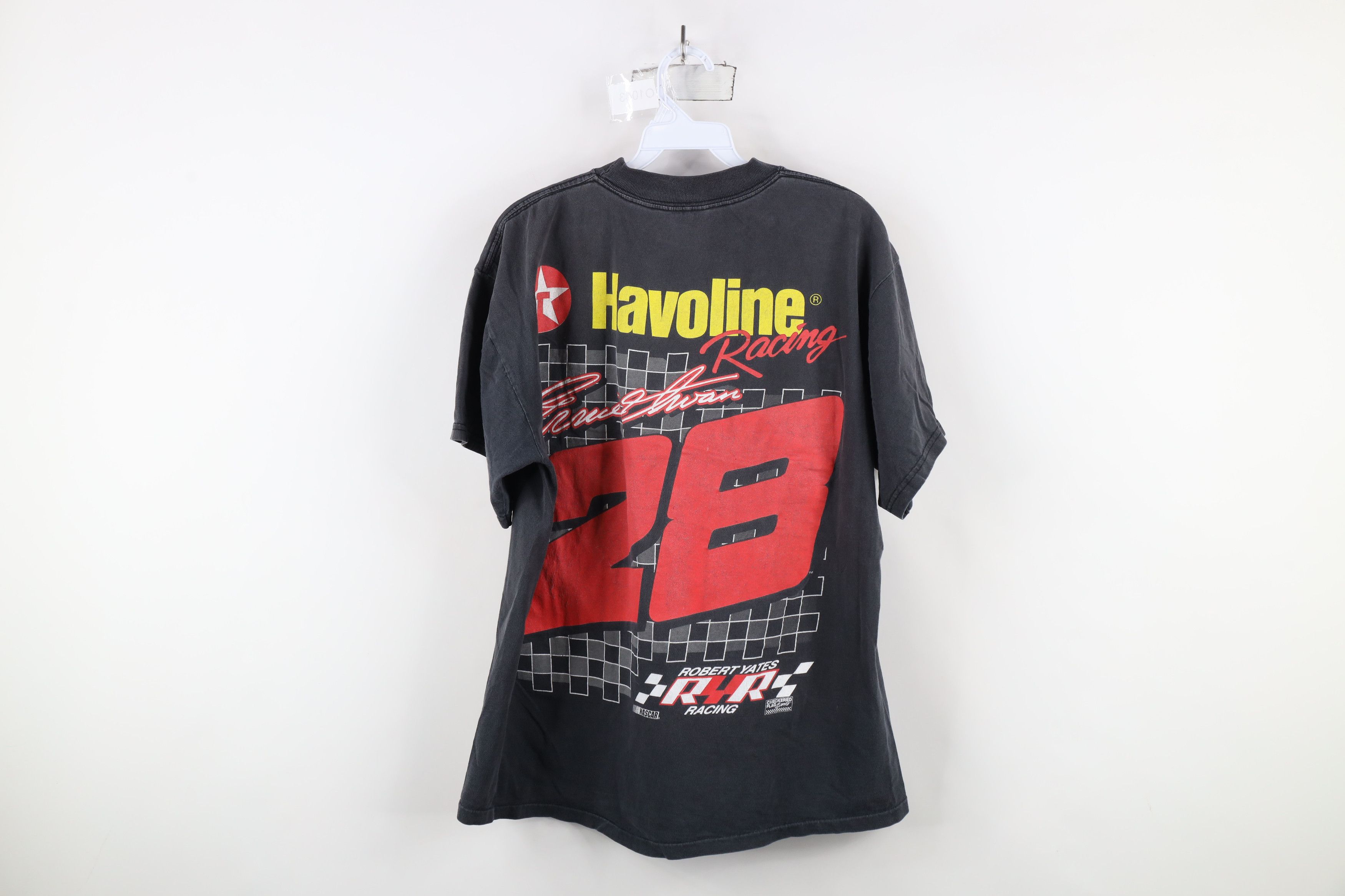 Vintage Vintage 90s NASCAR Ernie Irvan Racing All Over Print T-Shirt Size US L / EU 52-54 / 3 - 12 Thumbnail