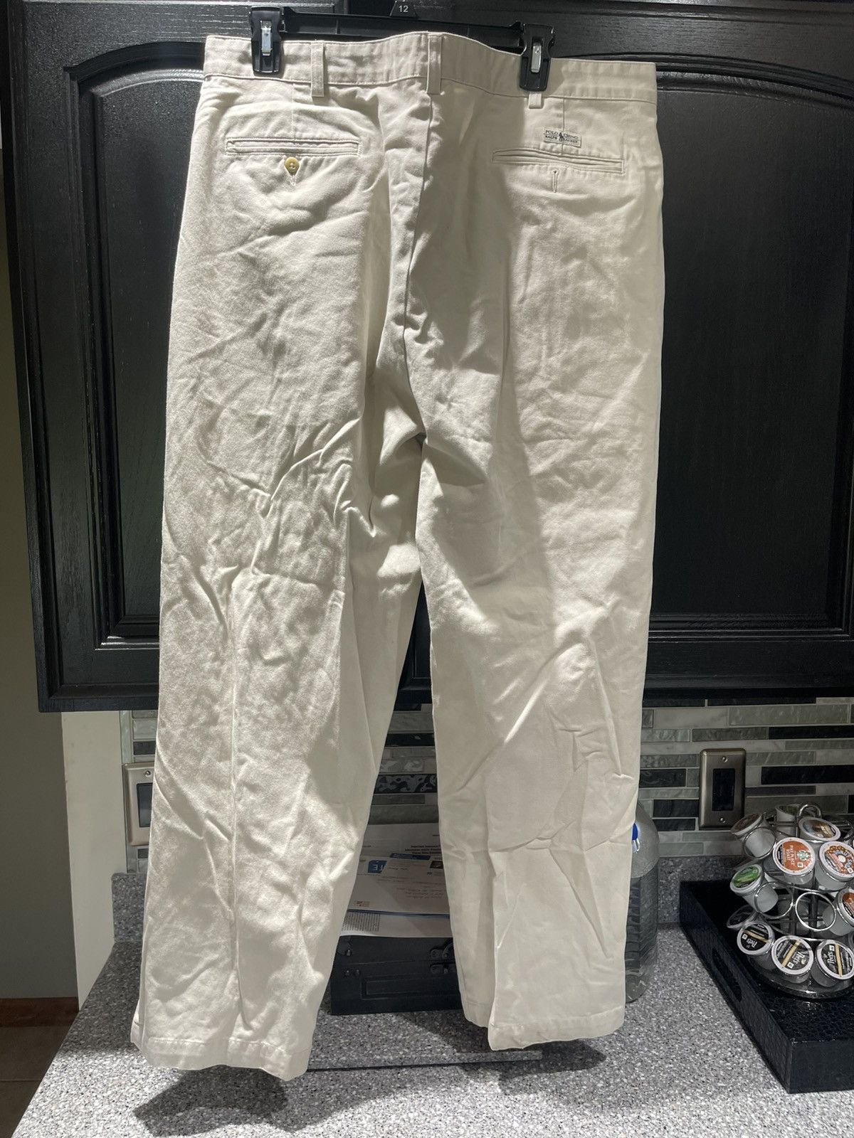 Polo Ralph Lauren Polo Ralph Lauren Pants Mens 38 x 30 Khaki Hammond Chino Size US 38 / EU 54 - 3 Thumbnail