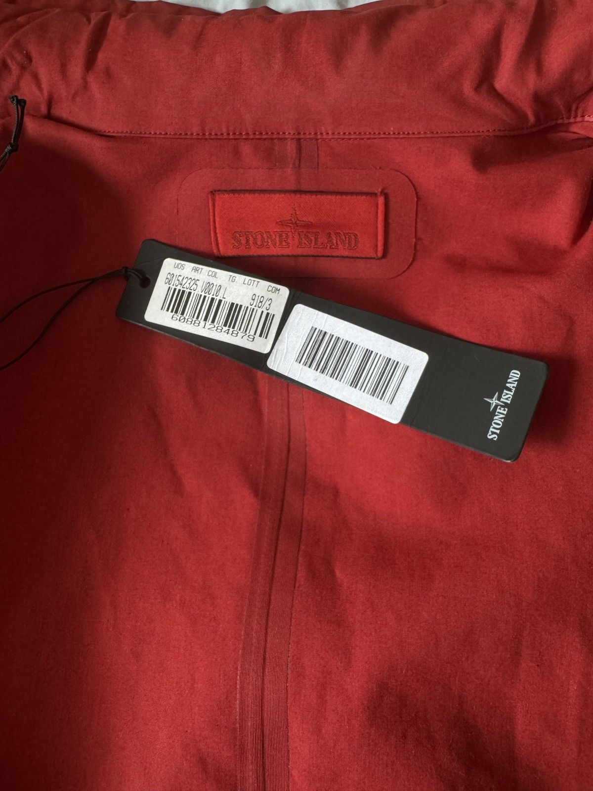 Stone Island 🔥 Stone Island Ghost Piece Red 3L Performance Cotton Jacket Size US L / EU 52-54 / 3 - 17 Thumbnail