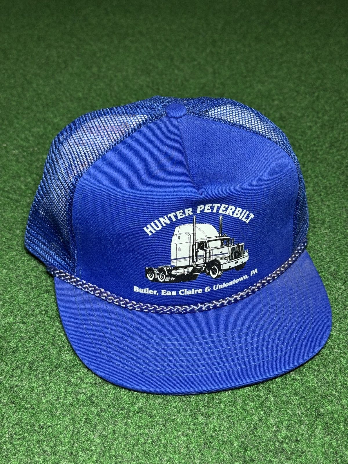 Vintage Hunter Peterbilt Truck Vintage Trucker Snapback Hat Cap Size ONE SIZE - 1 Thumbnail