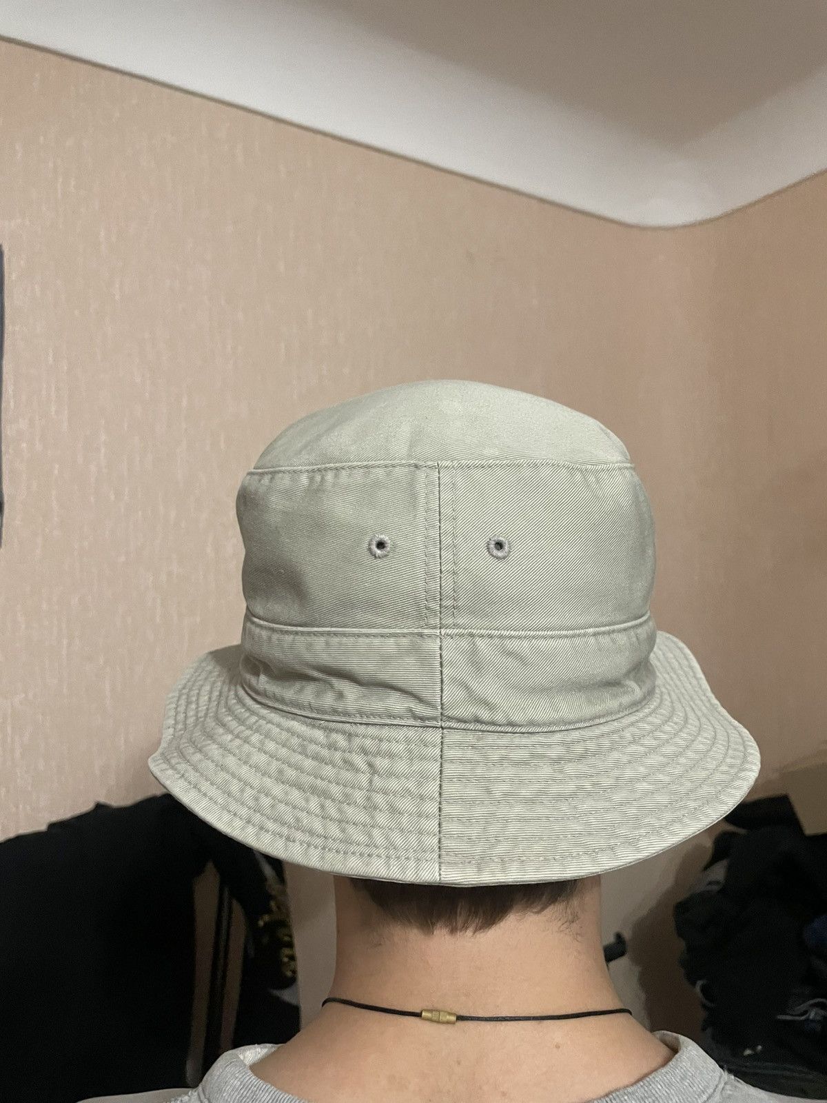 Nike × Vintage Vintage Nike Swoosh Logo Panama Bucket Hat Size ONE SIZE - 4 Thumbnail