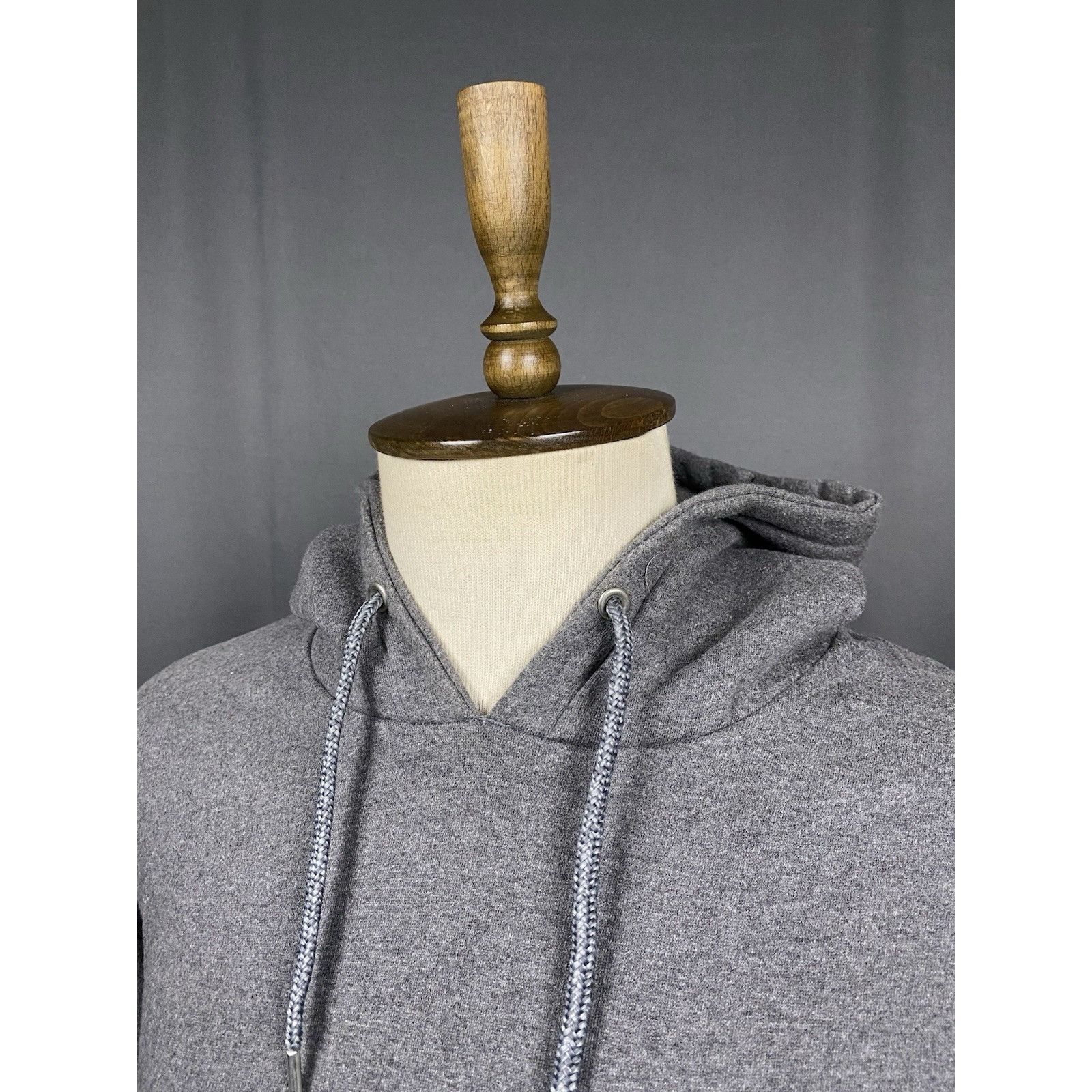 Han Kjobenhavn Han Kjobenhavn Big Logo Men's Gray Distressed Oversized Hood Size US XL / EU 56 / 4 - 5 Thumbnail