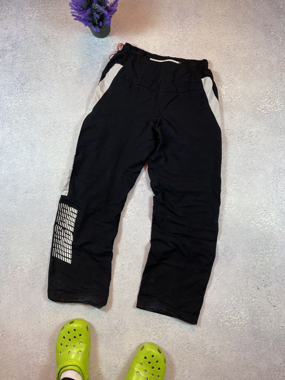 Nike × Vintage Vintage Nike Men’s Drill Black Pants Size US 30 / EU 46 - 12 Thumbnail