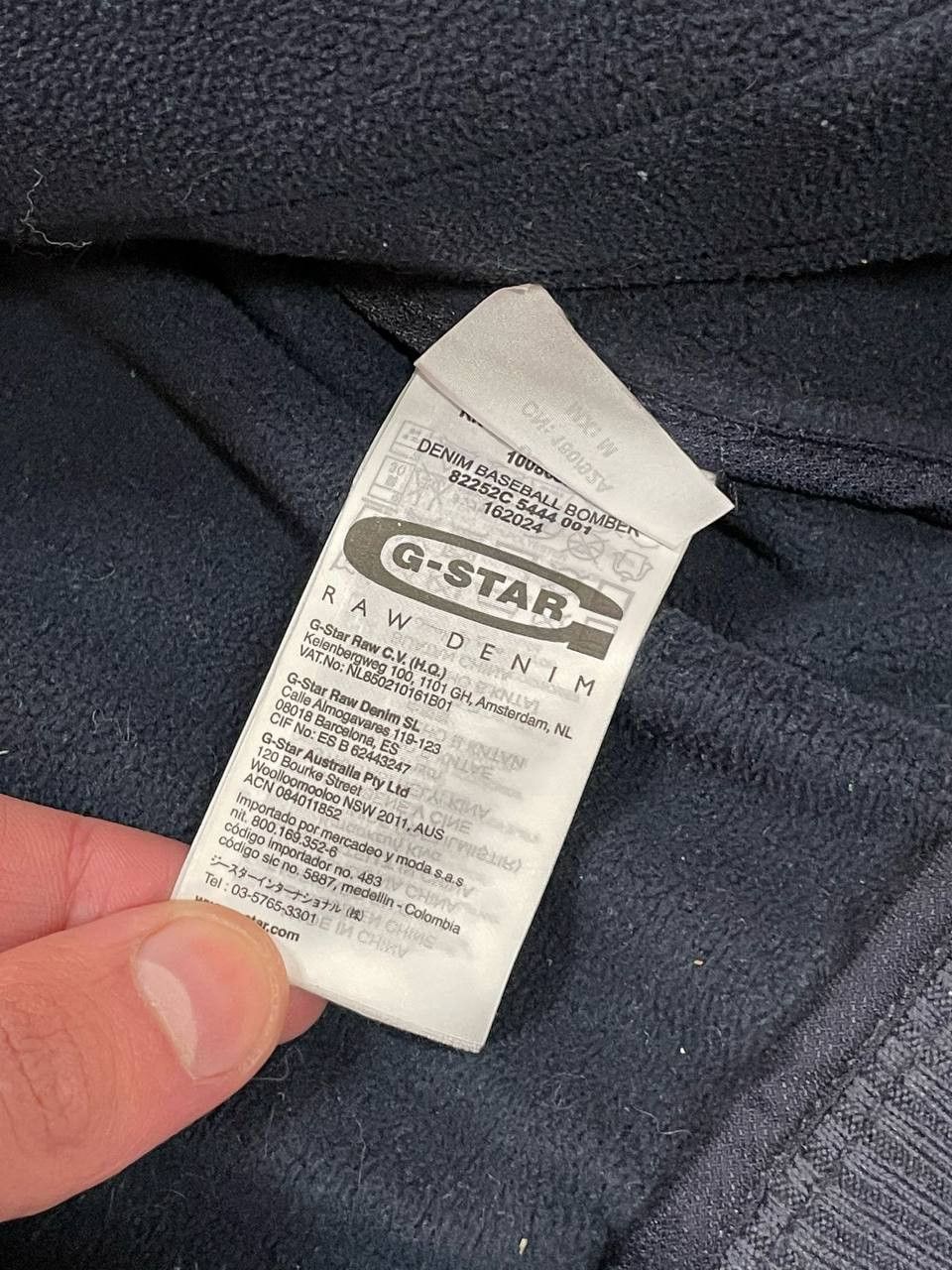G-Star Vintage G Star Raw Bomber Denim Jacket Size US M / EU 48-50 / 2 - 10 Thumbnail