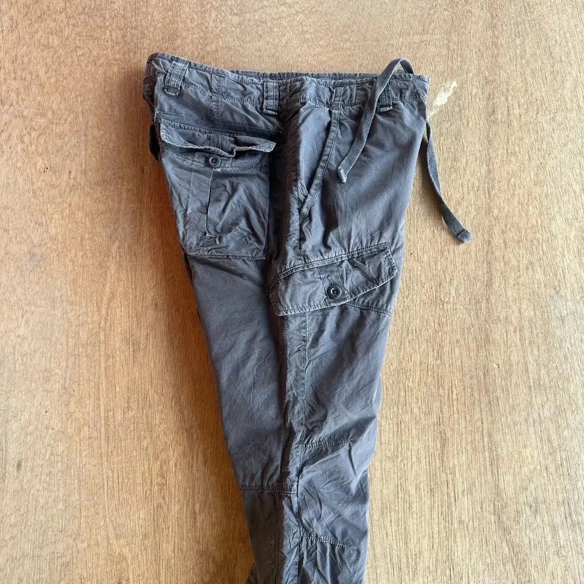 Selected Homme MULTIPOCKET JAPANESE VTG UTILITY TACTICAL PARACHUTTE CARGO Size US 31 - 14 Thumbnail