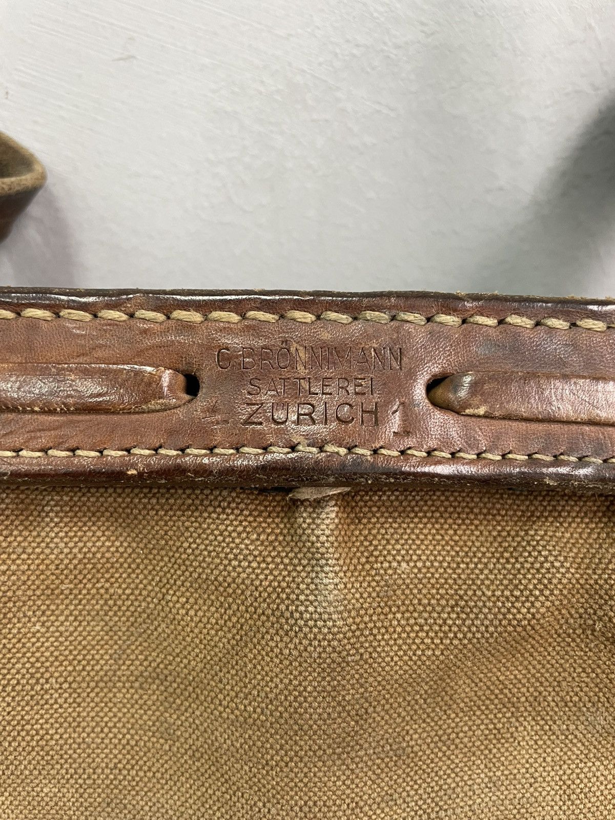 Japanese Brand × Vintage VINTAGE JAPAN 70s SWISS MILITARY MESSENGER BAG HEAVY Size ONE SIZE - 3 Thumbnail