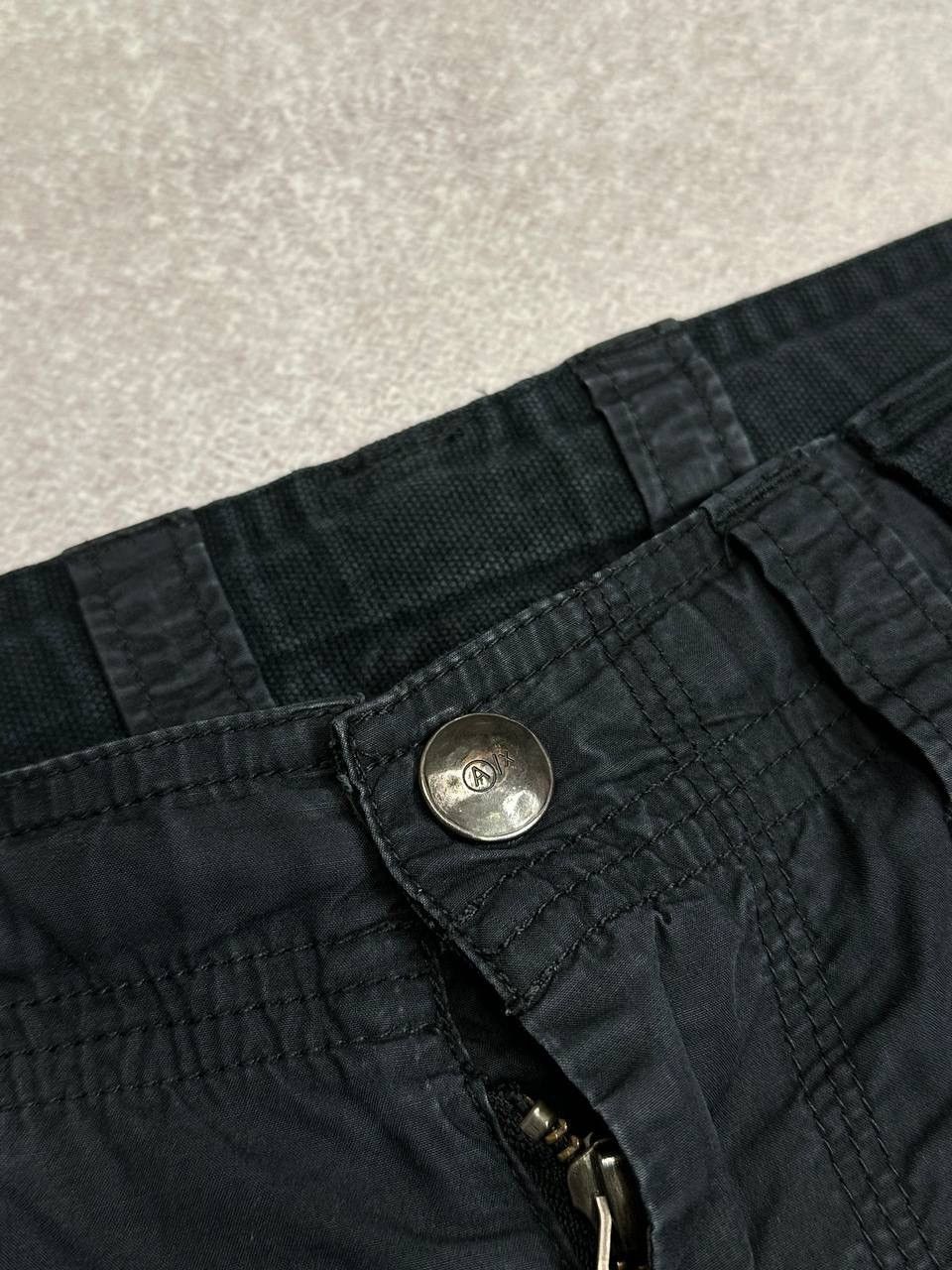 Armani ARMANI Cargo Pants Vintage Trousers Black Sz 31 Size US 31 - 8 Thumbnail