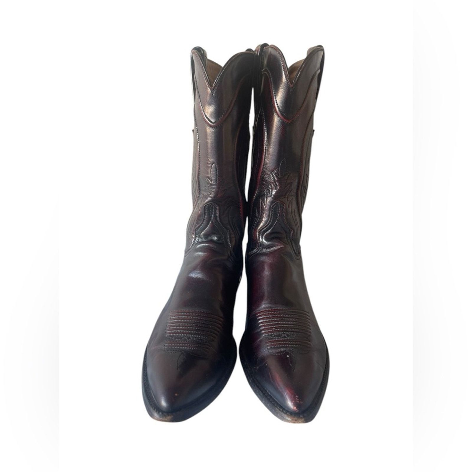 Lucchese Lucchese Seville Men's Cowboy Western Goat Skin Boots, 9.5B Size US 9.5 / EU 42-43 - 1 Thumbnail