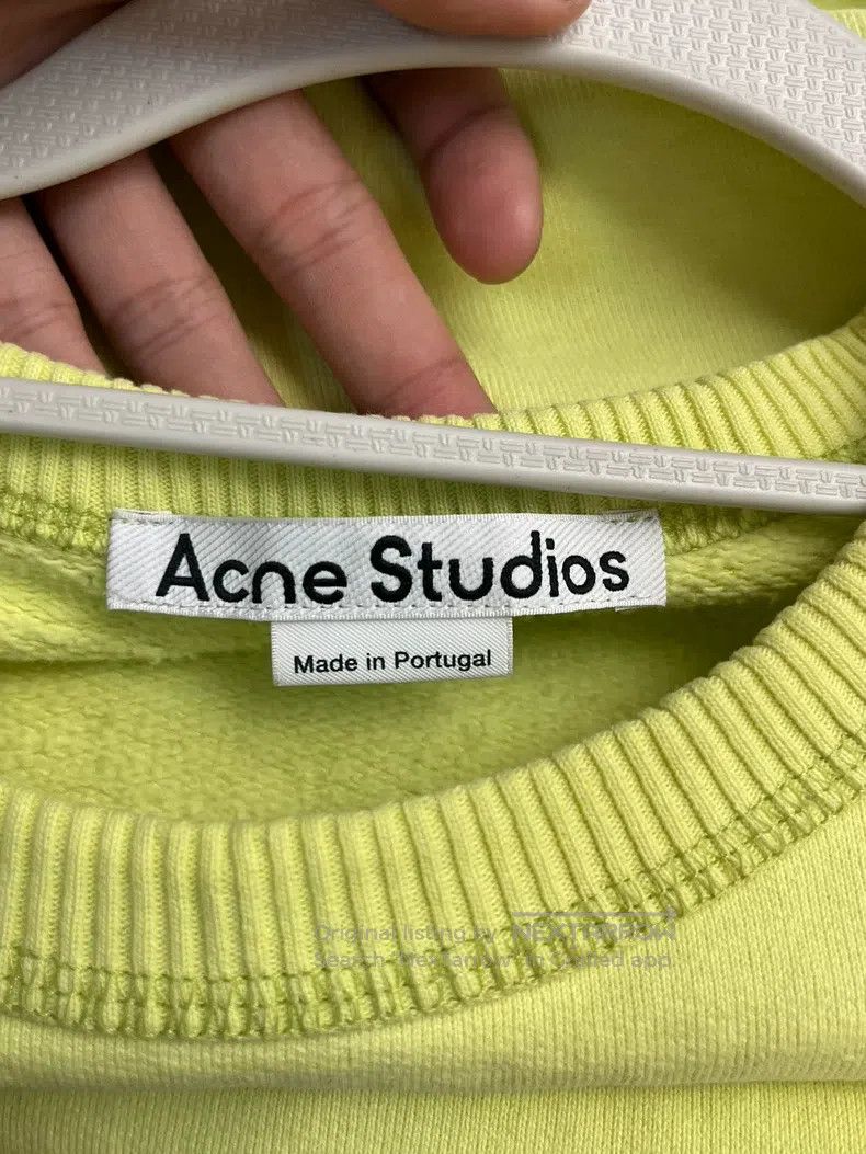 Acne Studios Acne Studios Logo Embroidered Crew-neck Sport Sweatshirt, Size XS / US 0-2 / IT 36-38 - 3 Thumbnail