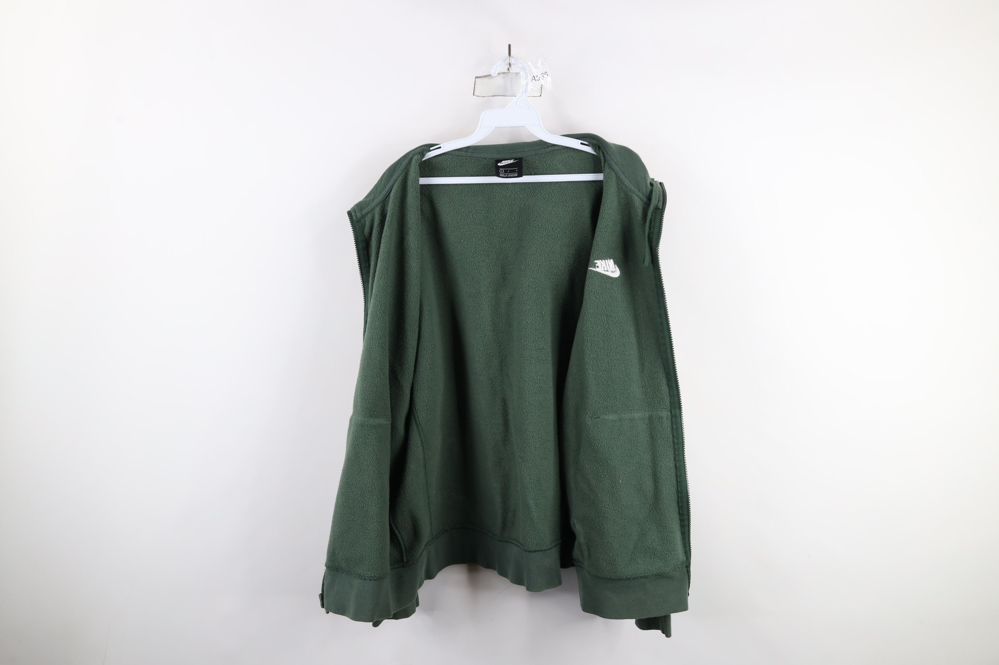 Nike Vintage Y2K Nike Travis Scott Mini Swoosh Full Zip Hoodie Size US L / EU 52-54 / 3 - 9 Thumbnail
