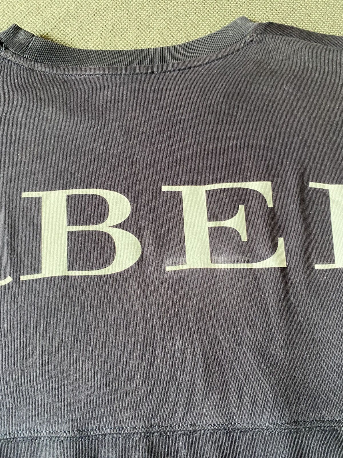 Burberry ❗️SOLD❗️Burberry Big Logo Sweatshirt Navy Blue Size US M / EU 48-50 / 2 - 2 Thumbnail